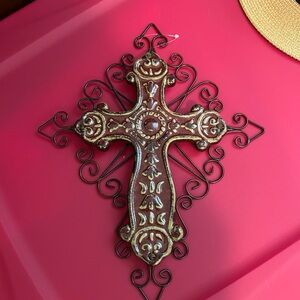 Decorative Metal Wall Cross